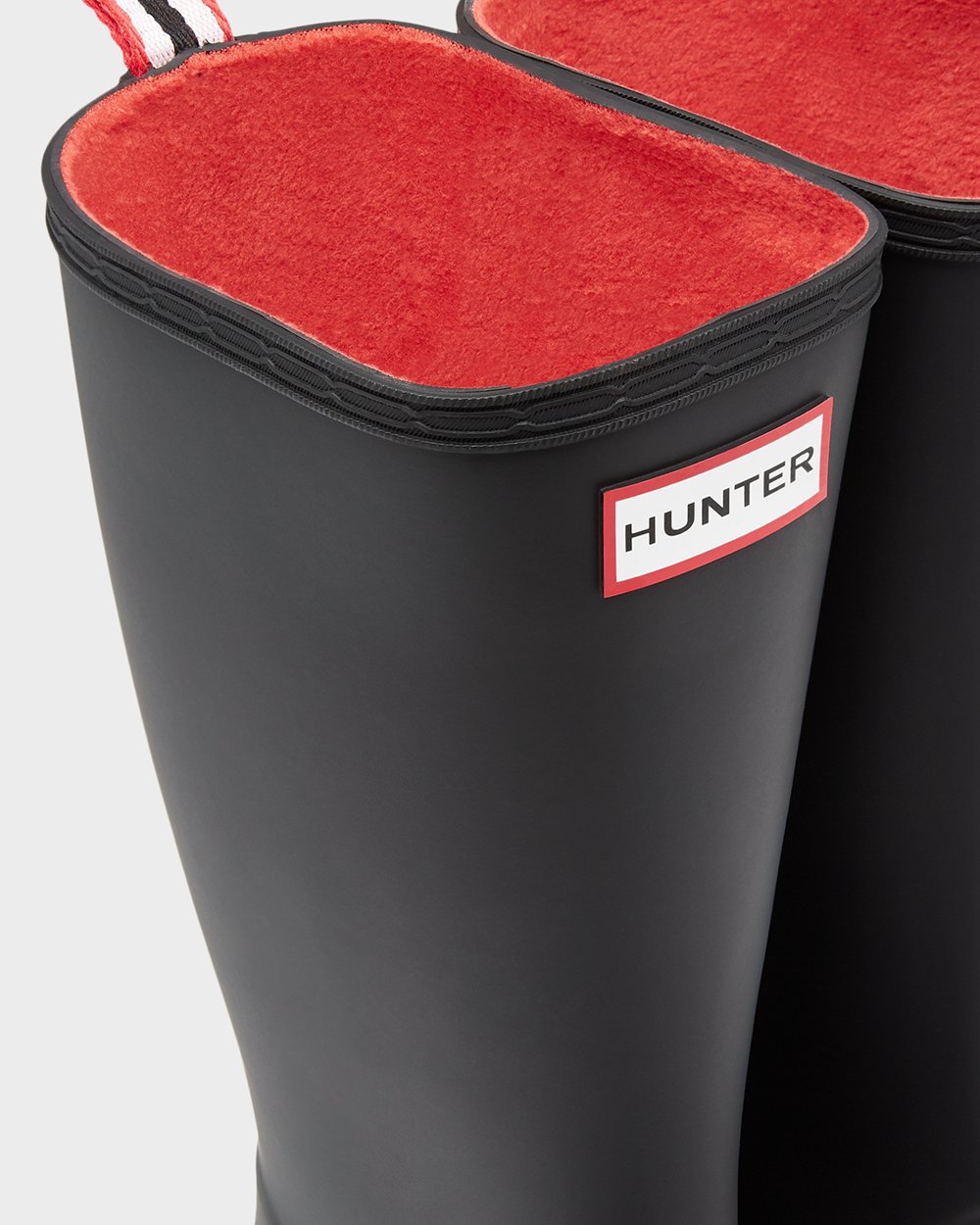 Hunter Play Støvler Dame Sort | Original Insulated Tall Rain | QTAMW-8097